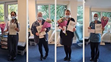 Six Westwood Lodge Colleagues receive awards